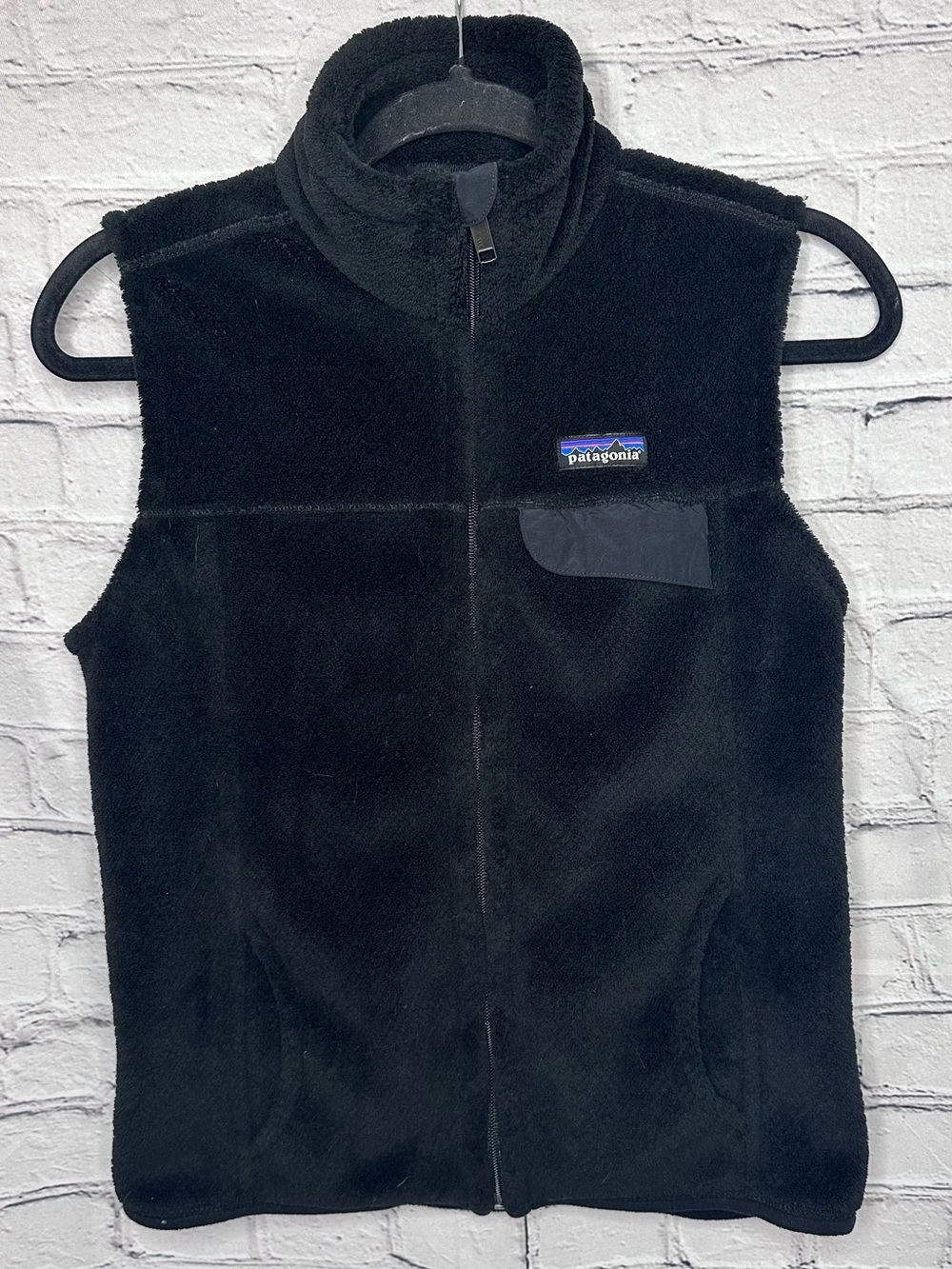 Patagonia Midnight Black Sleeveless Fleece